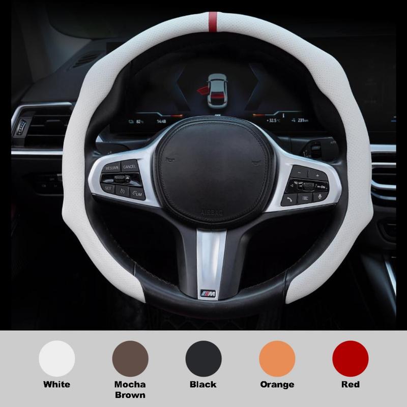 5D Steering Wheel Cover (Two Tone)